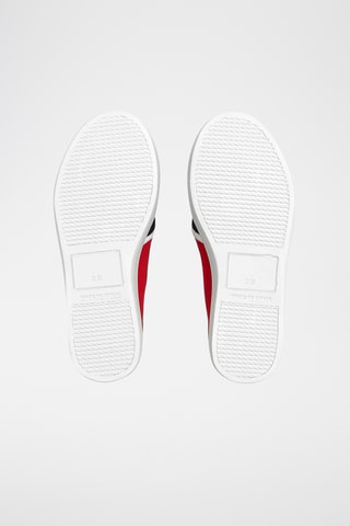 Slip-ons - Zwart en rood