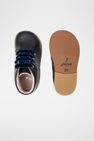 Leren Enkellaarzen - Zwart