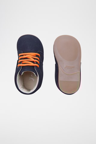 Nubuck Boots - Marineblauw