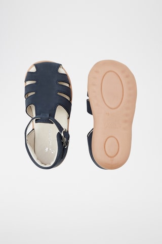 Nubuck Sandalen - Marineblauw