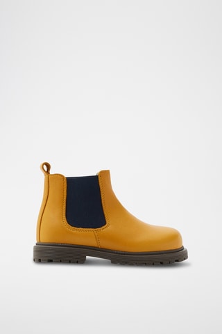 Leren Boots - Mosterdgeel