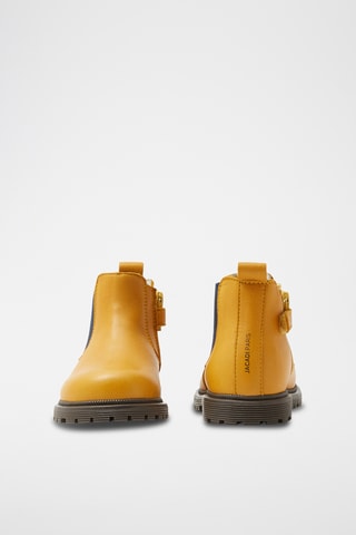 Leren Boots - Mosterdgeel