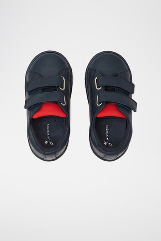 Leren Sneakers - Marineblauw