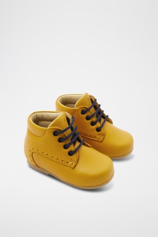 Leren Boots - Geel