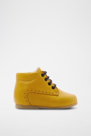 Leren Boots - Geel