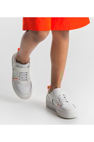 Leren Sneakers - Wit