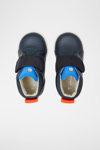 Hoge Leren Sneakers - Grijs