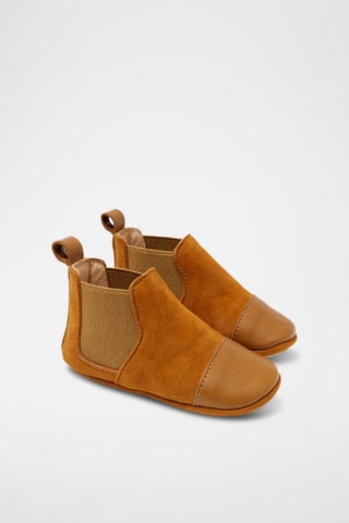 Leren Pantoffels - Camel