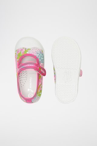 Mary Janes - poederroze en fuchsia