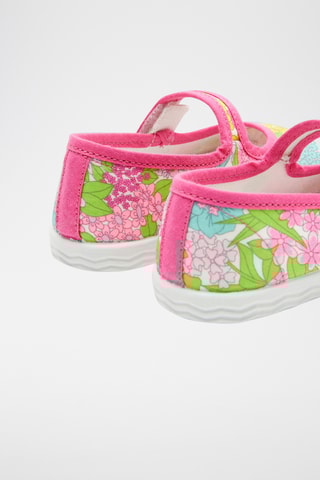 Mary Janes - poederroze en fuchsia