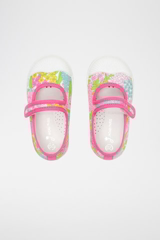 Mary Janes - poederroze en fuchsia