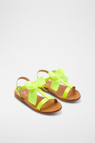 Lakleren Sandalen - Felgroen