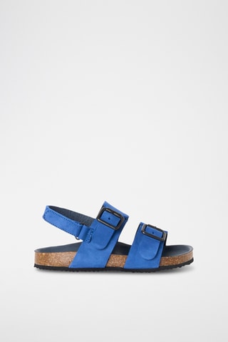 Leren Sandalen - Donkerblauw