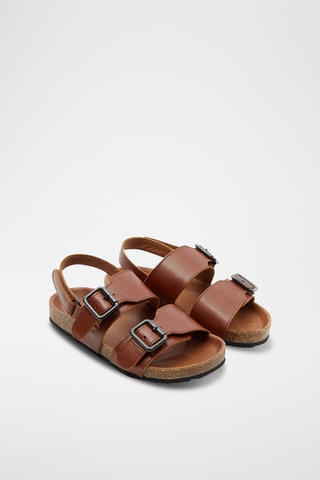 Leren Sandalen - Bruin