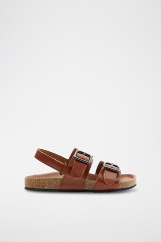 Leren Sandalen - Bruin