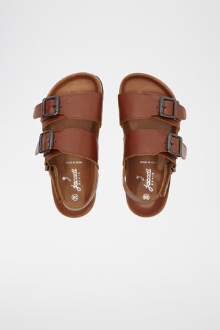 Leren Sandalen - Bruin