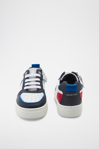 Leren Sneakers - Wit en Zwart