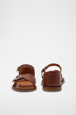 Leren Sandalen - Bruin