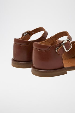 Leren Sandalen - Bruin