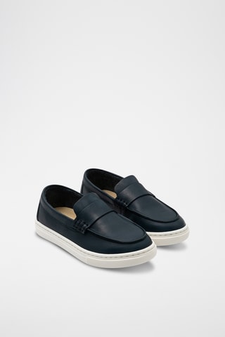 Leren Mocassins - Zwart