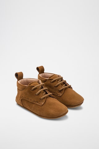 Nubuck Pantoffels - Bruin