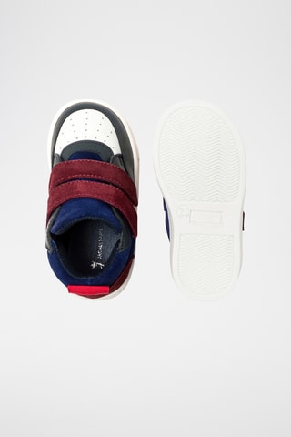 Hoge Leren Sneakers - Wit