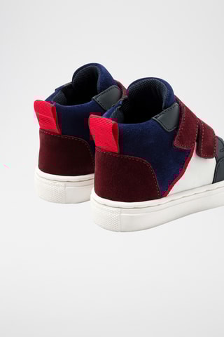 Hoge Leren Sneakers - Wit