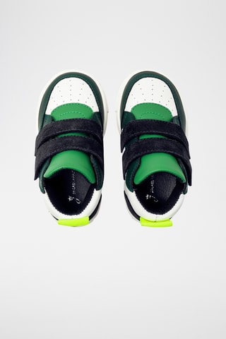 Hoge Leren Sneakers - Wit