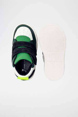 Hoge Leren Sneakers - Wit