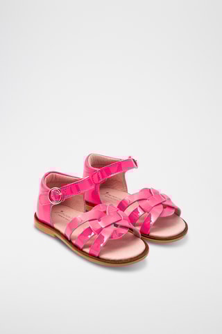 Lakleren Sandalen - Roze 