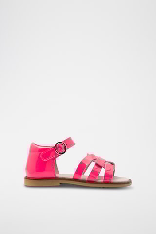 Lakleren Sandalen - Roze 