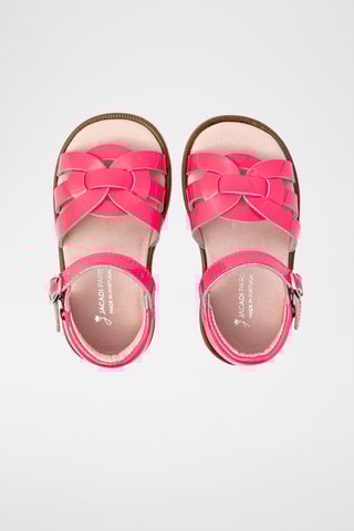 Lakleren Sandalen - Roze 