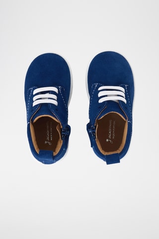 Nubuck Boots - koningsblauw