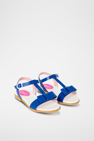 Leren Sandalen - Marineblauw