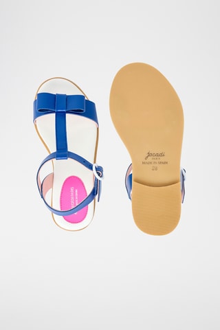 Leren Sandalen - Marineblauw