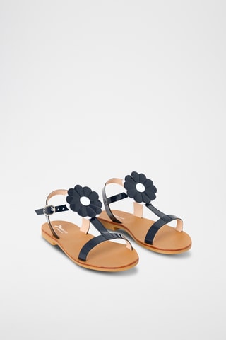 Leren Sandalen - Zwart