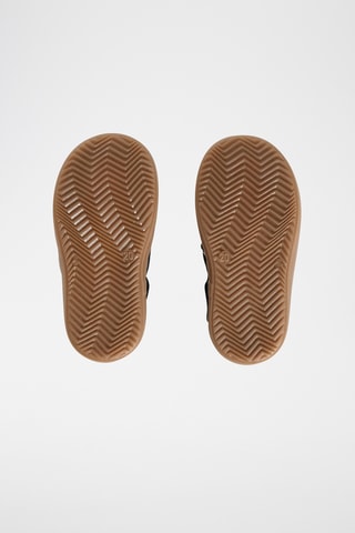 Splitleren Enkellaarzen - Zwart