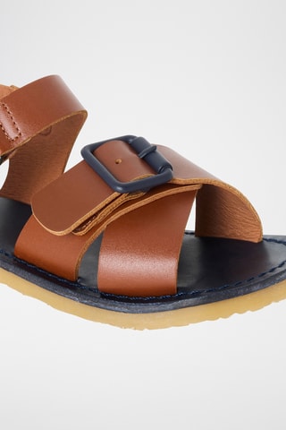 Leren Sandalen - Bruin