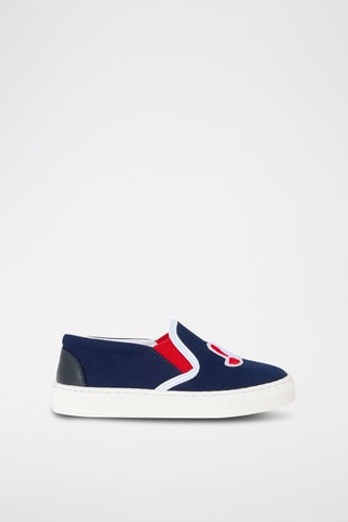 Slip-ons - Marineblauw