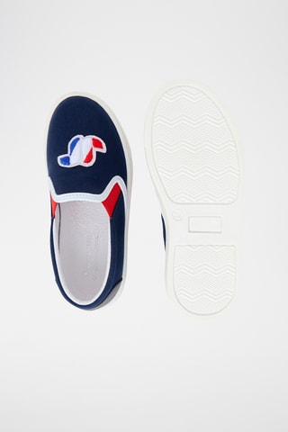 Slip-ons - Marineblauw