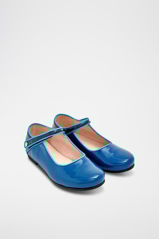 Lakleren Mary Janes - Blauw