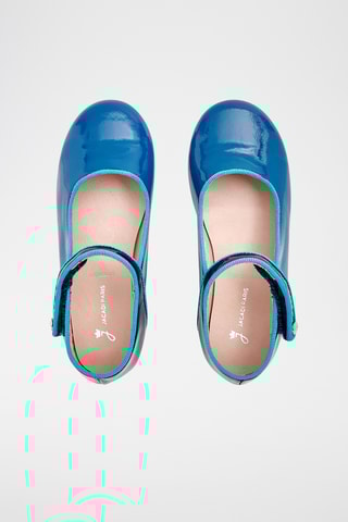 Lakleren Mary Janes - Blauw