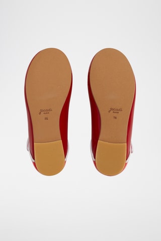 Lakleren Mary Janes - Rood en koraalrood