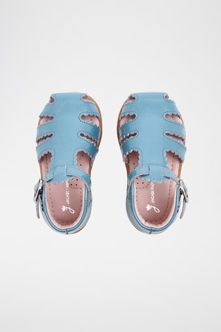 Lakleren Sandalen - Hemelsblauw