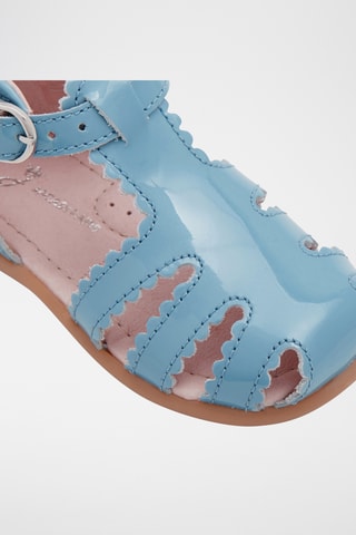 Lakleren Sandalen - Hemelsblauw