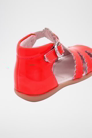 Lakleren Sandalen - Rood