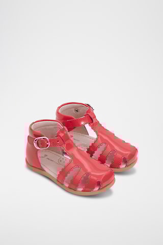 Lakleren Sandalen - Rood