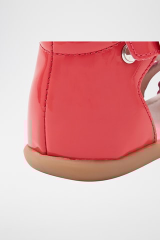 Lakleren Sandalen - Rood