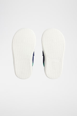 Hoge Nubuck Sneakers - Marineblauw