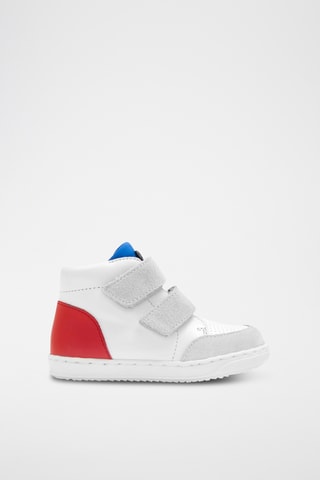 Hoge Nubuck Sneakers - Wit